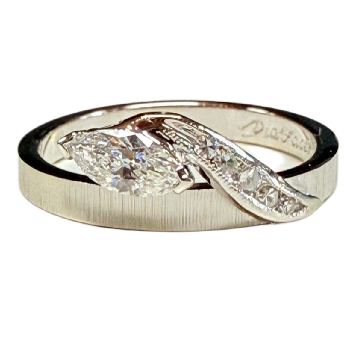 Great Lakes Coin 14k White Gold & Diamond Ring