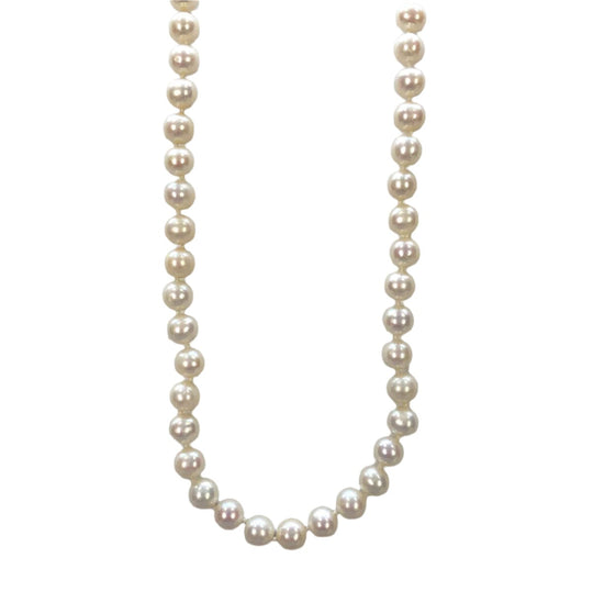 14k Gold & Pearl Necklace