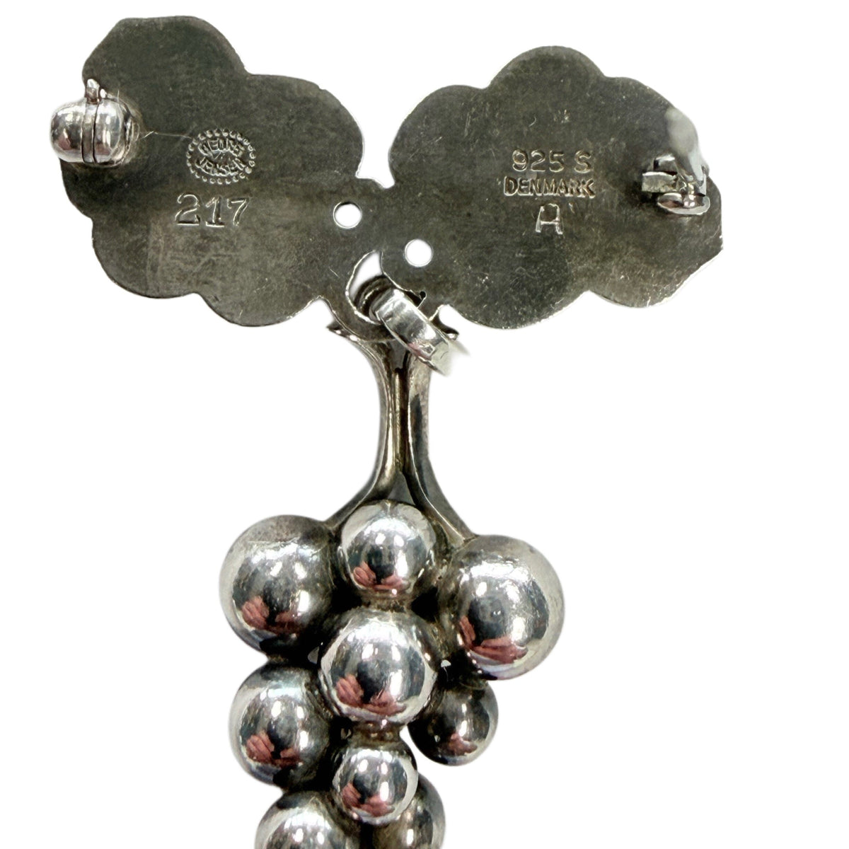 Great Lakes Coin Silver Grape Pin