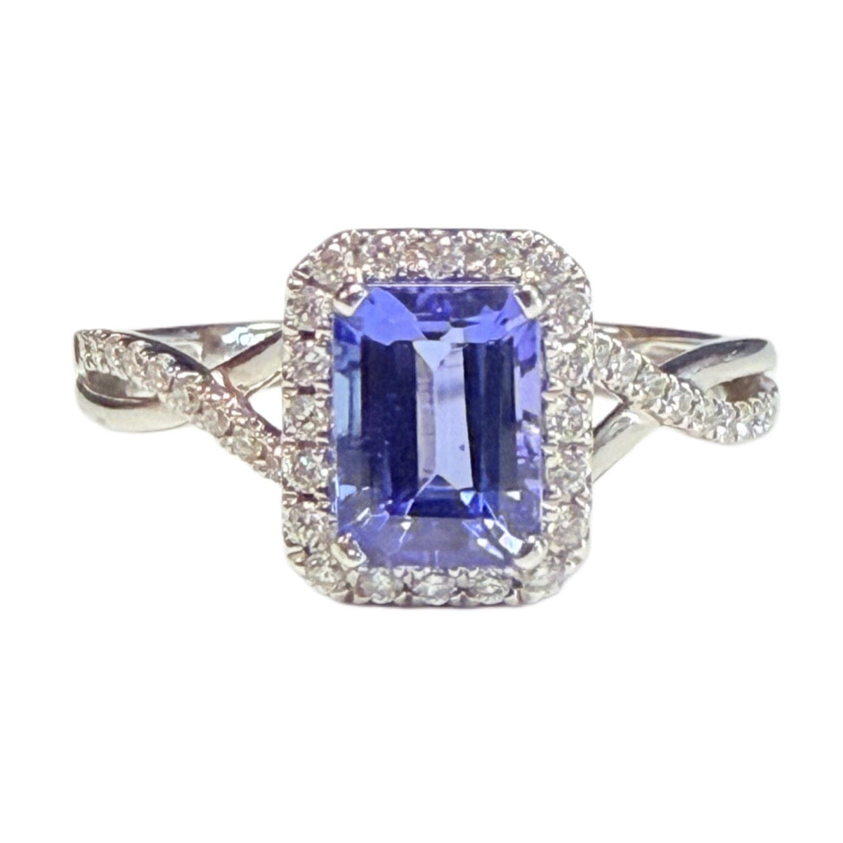 Great Lakes Coin 14k Tanzanite & Diamond Ring