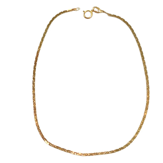 14k Gold Anklet