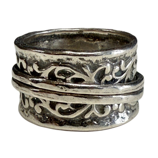 Silver Spinner Ring