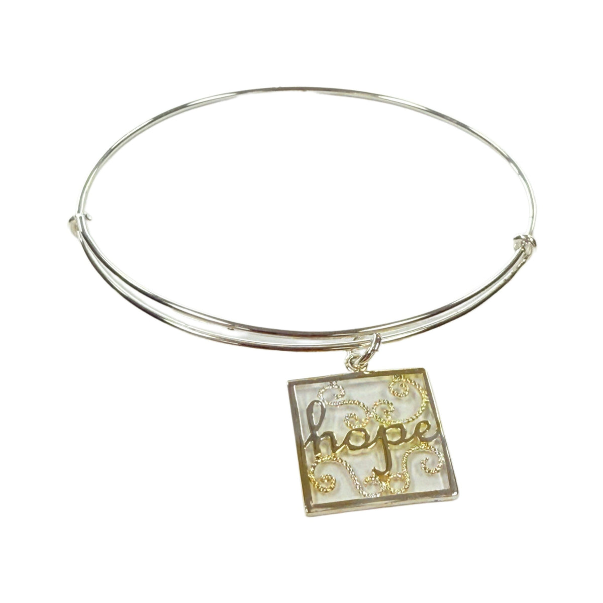 Great Lakes Coin Silver Plated Hope Bracelet
