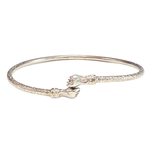 Silver Hug Bangle