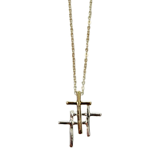 Silver Cross Necklace