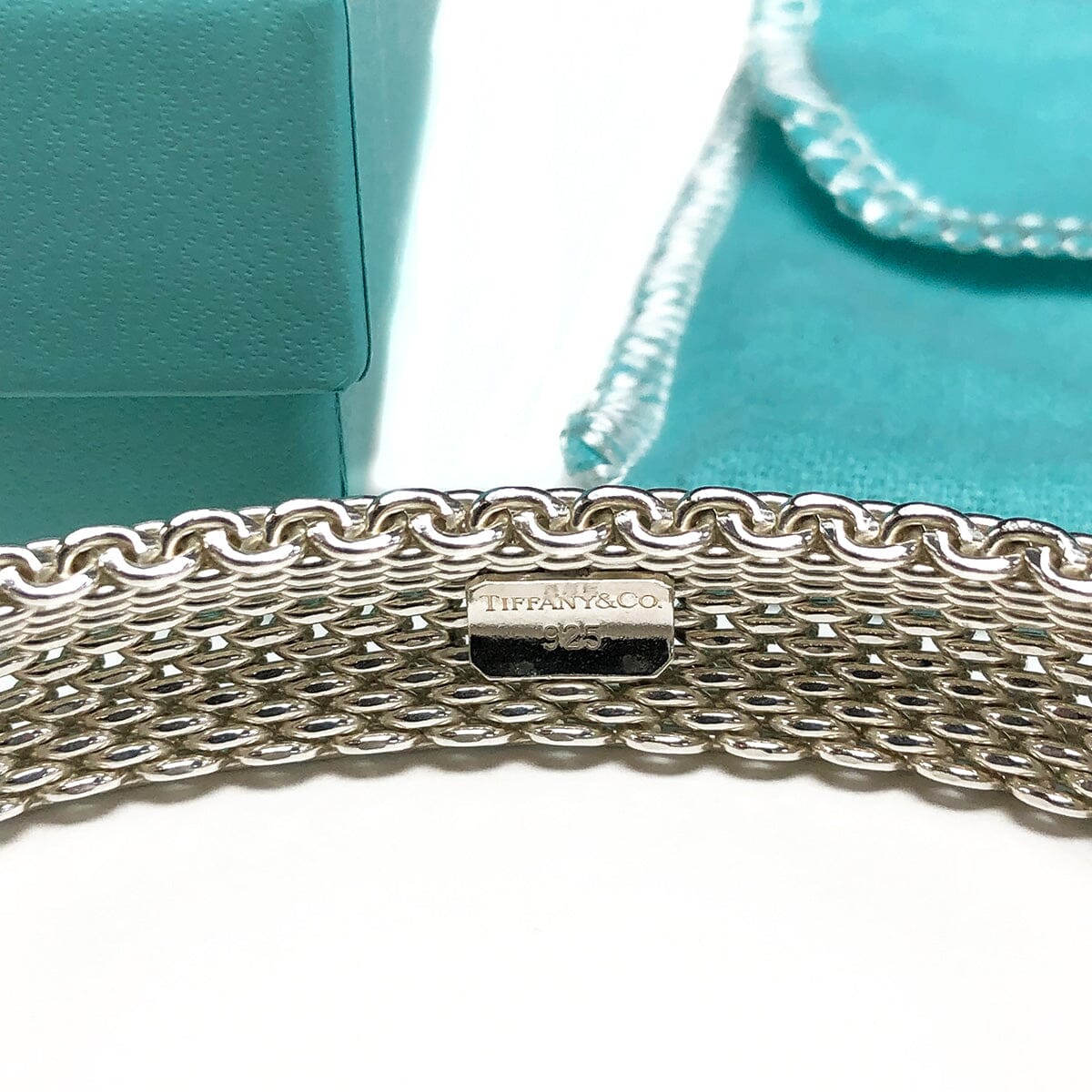 Great Lakes Coin Tiffany Somerset Weave Mesh Bracelet