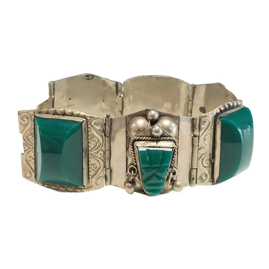 Vintage Lucite Panel Bracelet