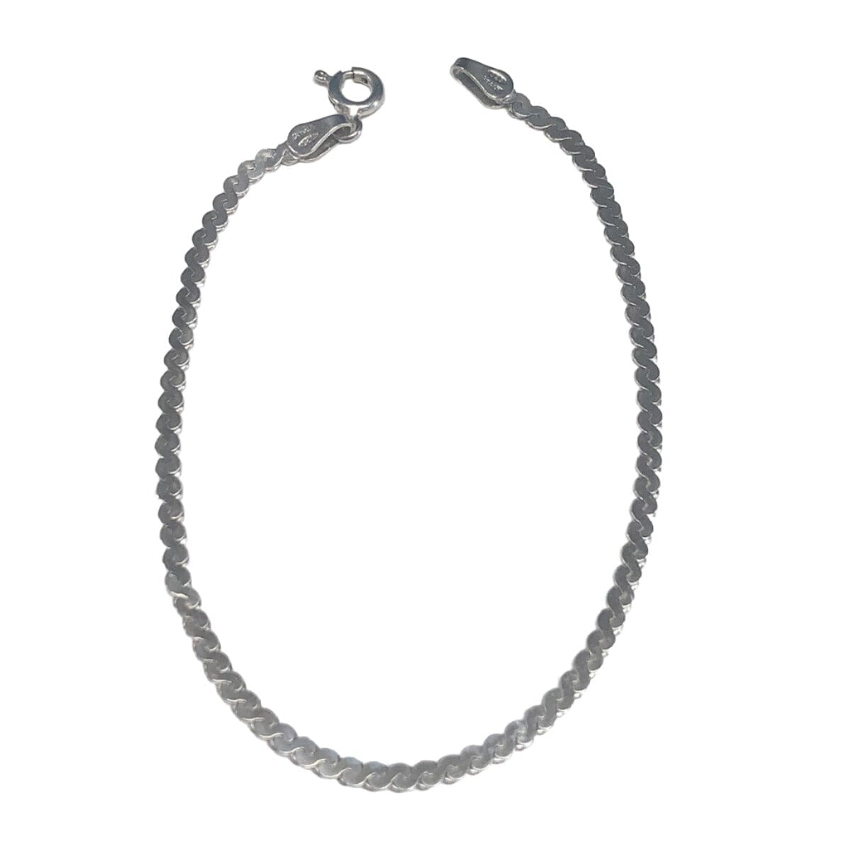 Great Lakes Coin Silver Serpentine Bracelet