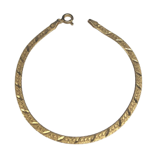 Gold Plated Silver Bracelet