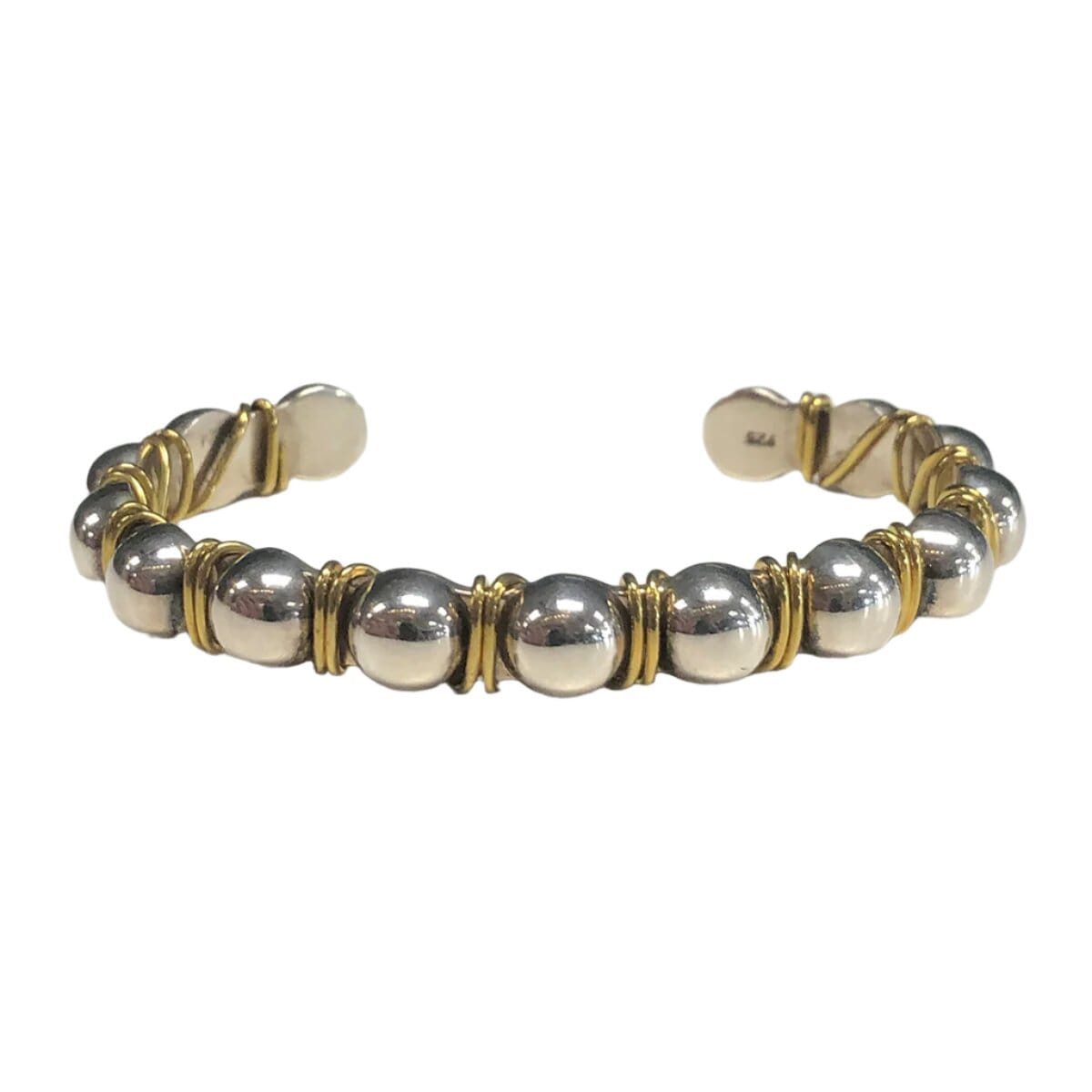 Great Lakes Coin Silver Bangle