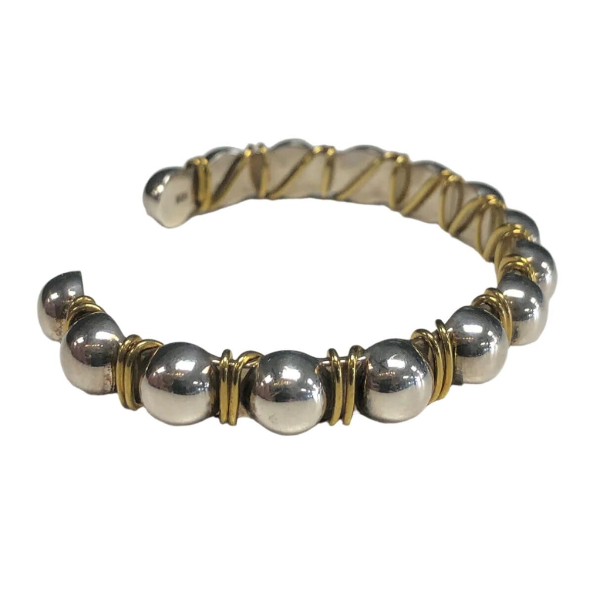Great Lakes Coin Silver Bangle