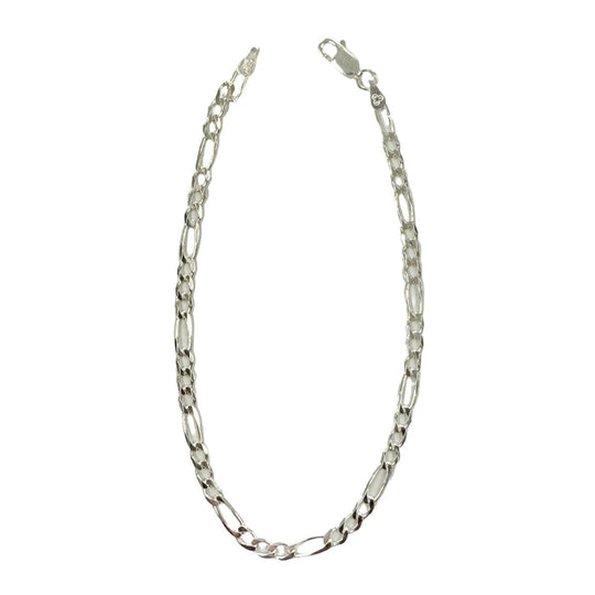 Silver Open Link Bracelet