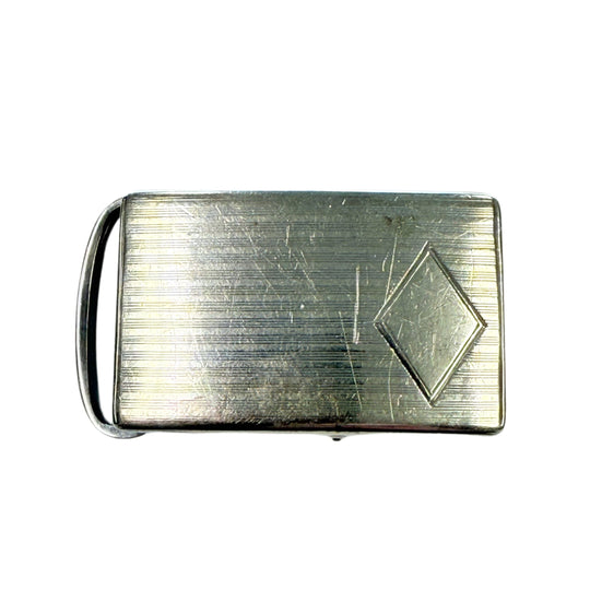 Silver Belt Buckle