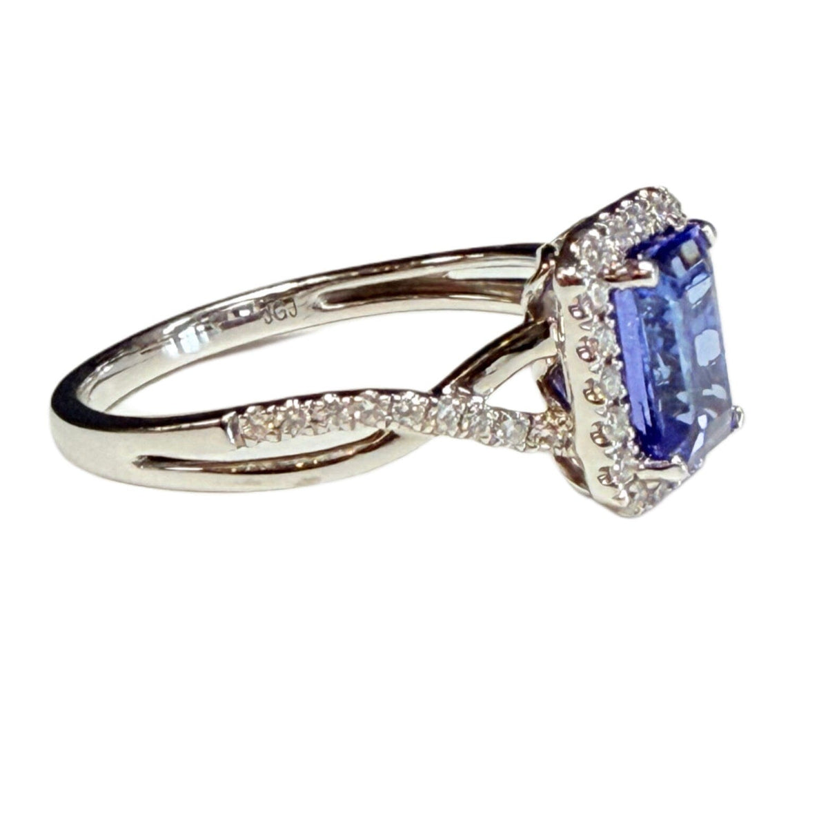 Great Lakes Coin 14k Tanzanite & Diamond Ring