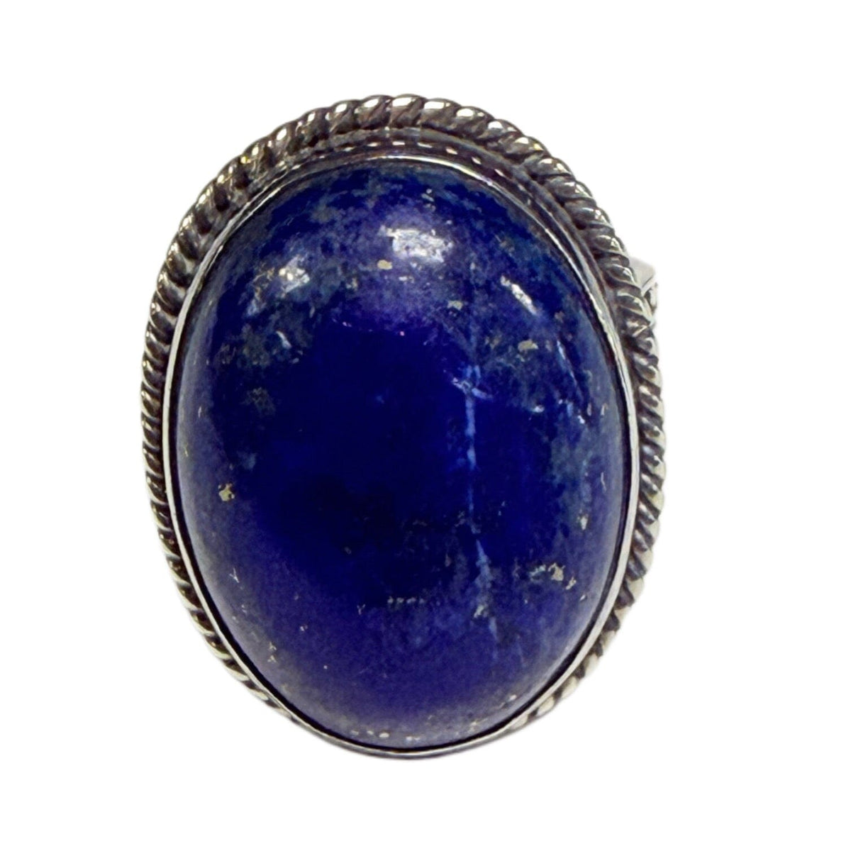 Great Lakes Coin Native American Silver & Lapis Lazuli Ring