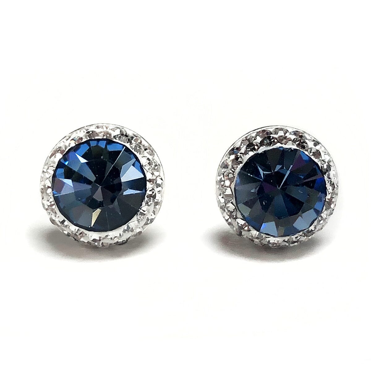 Great Lakes Boutique Silver &amp; Cubic Zirconia Stud Earrings