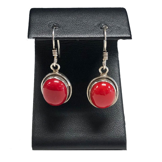 Silver & Glass Earrings