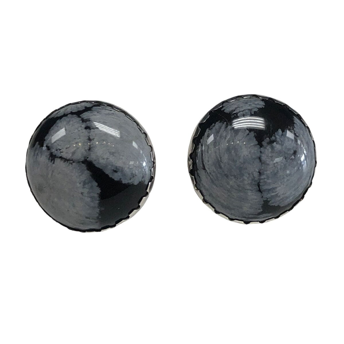 Great Lakes Coin Silver &amp; Faux Gemstone Earrings