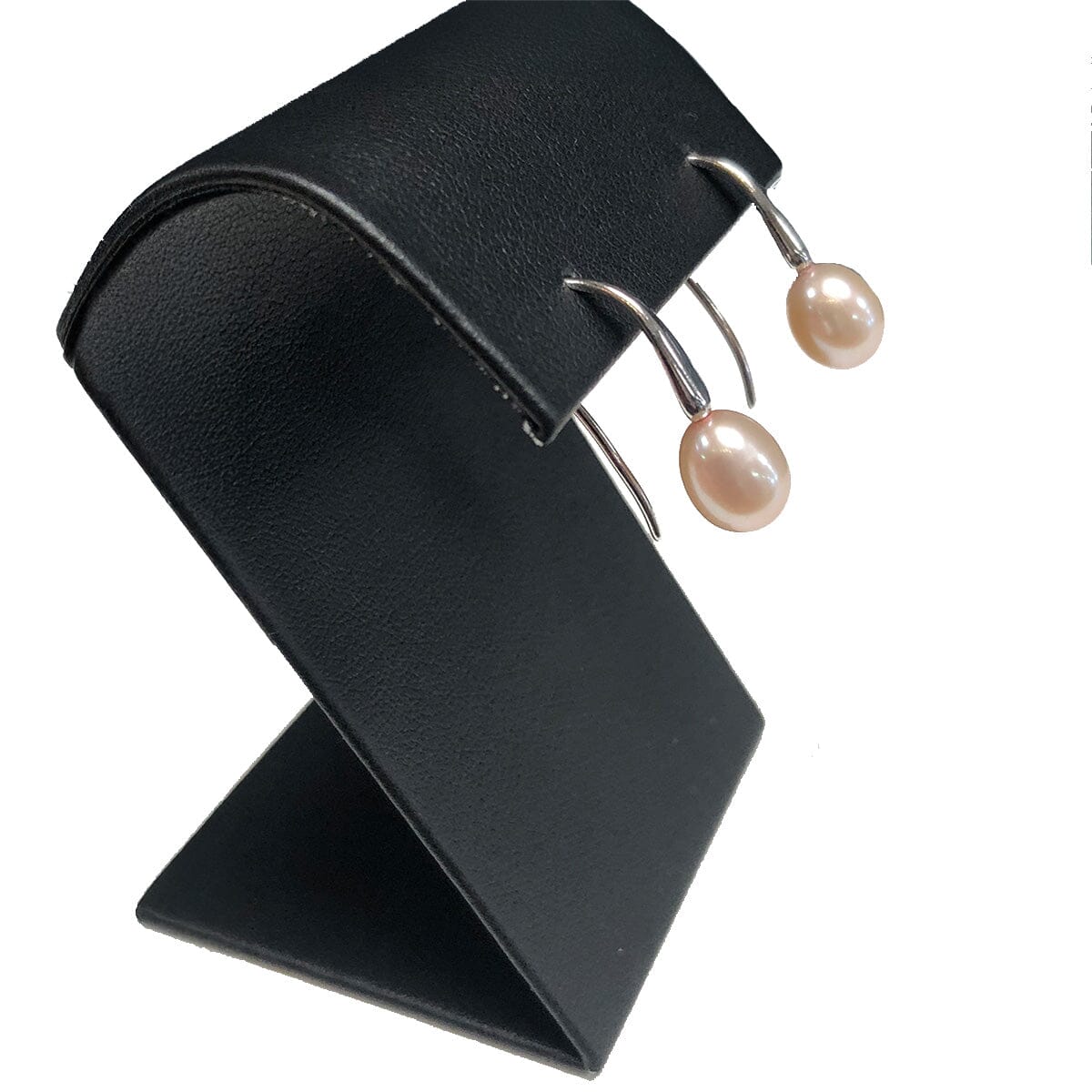 Great Lakes Coin Silver &amp; Faux Pearl Earrings