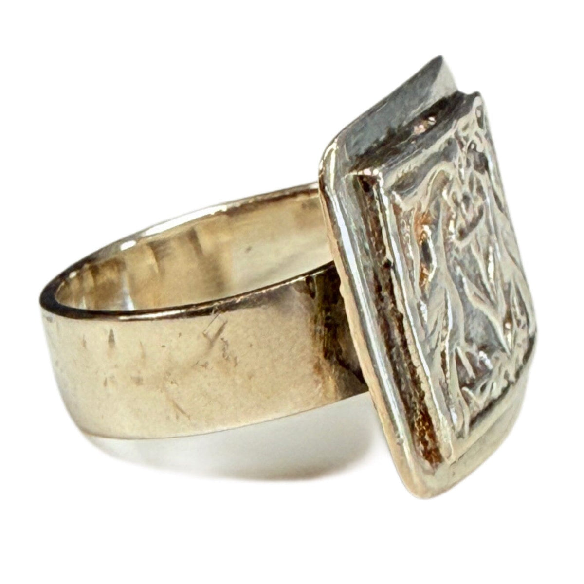 Great Lakes Coin Silver Birds of Paradise Ring