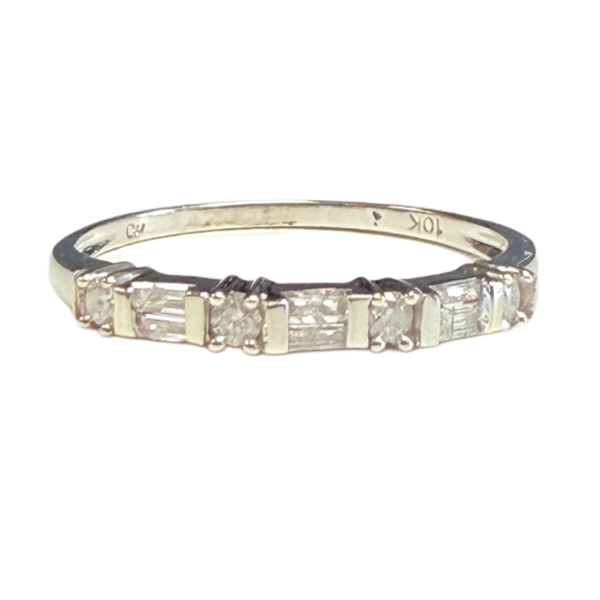 Great Lakes Coin 10k Diamond Stacking Ring