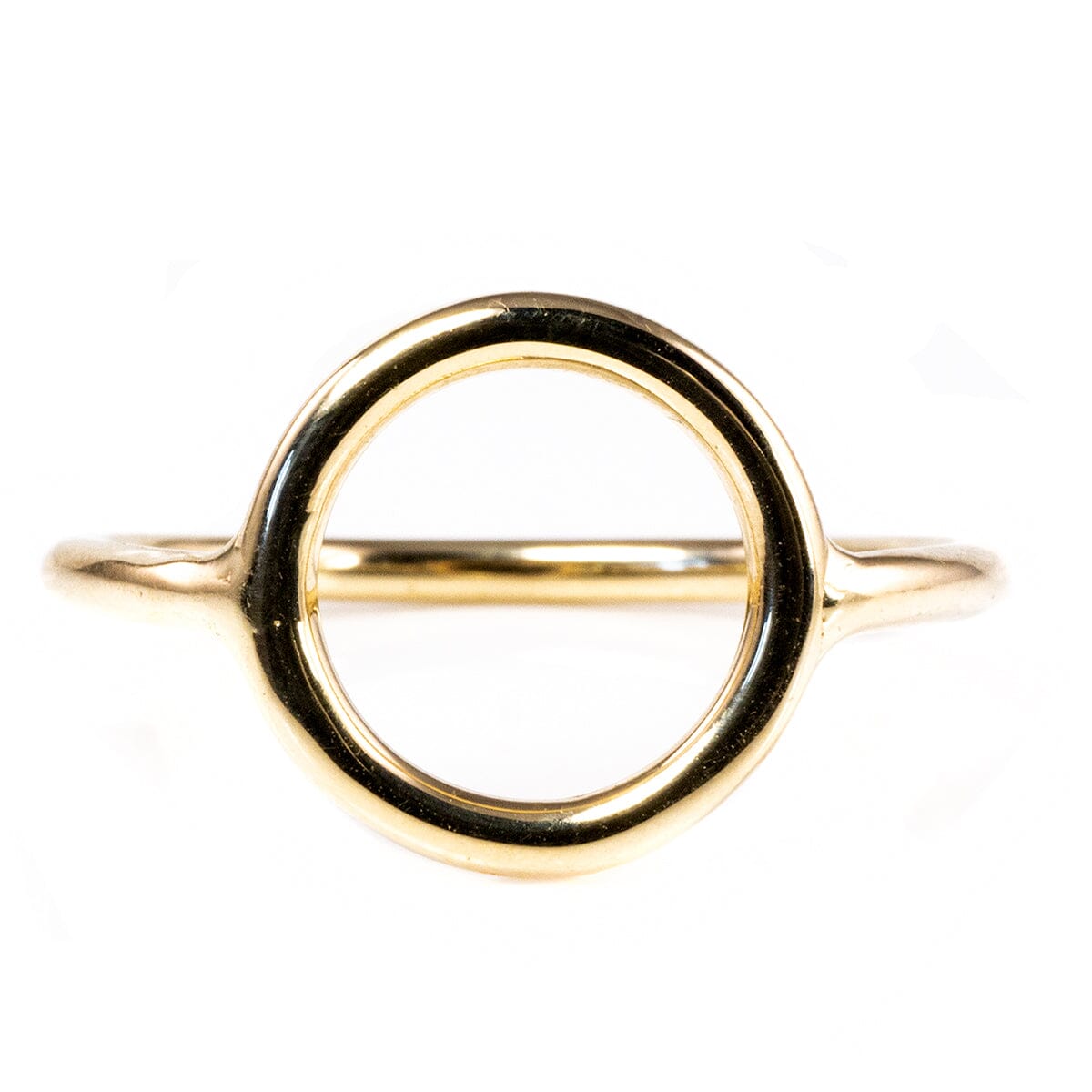 Great Lakes Boutique 14 k Gold Open Circle Ring