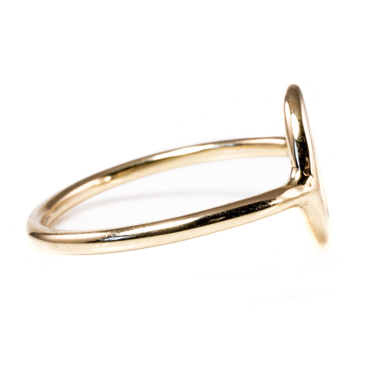 Great Lakes Boutique 14 k Gold Open Circle Ring