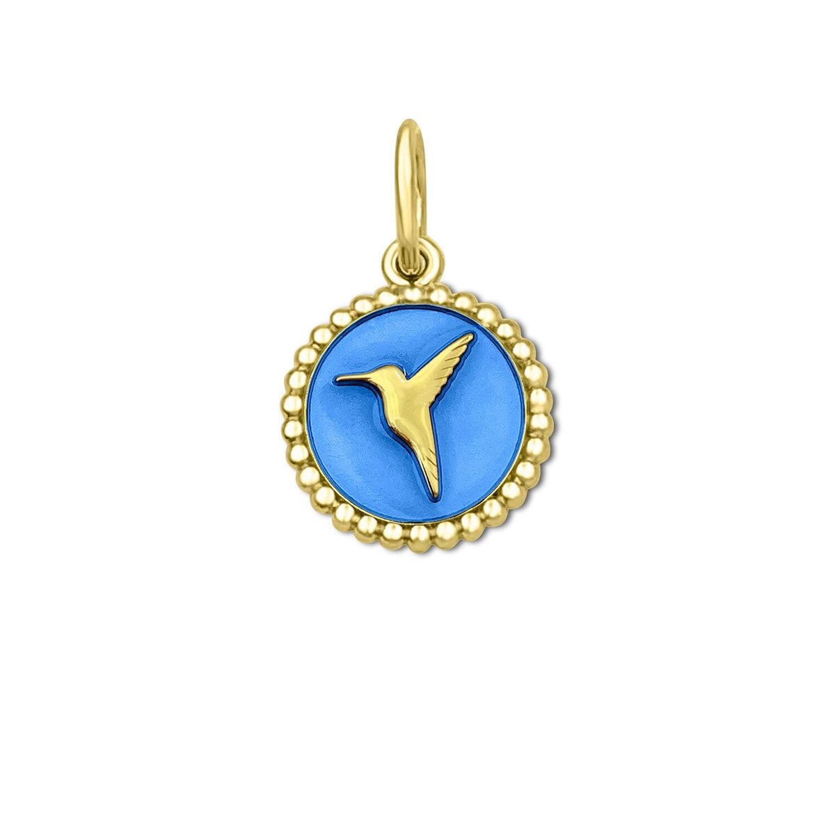 Lola Lola Hummingbird Pendant Gold