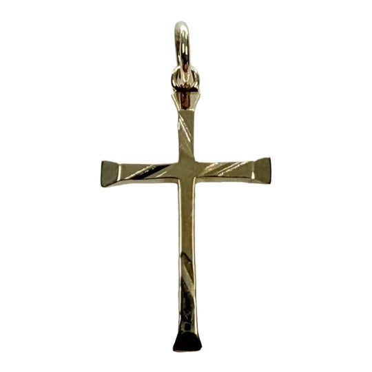 9k Gold Cross Pendant
