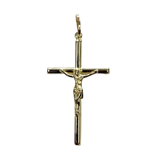 14k Gold Crucifix Pendant