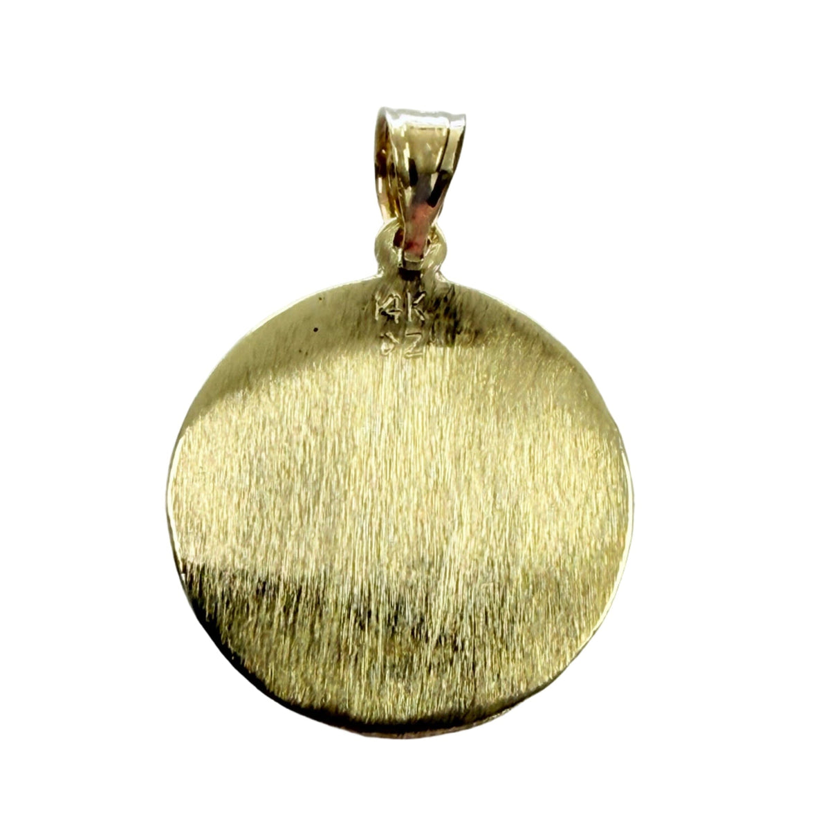 Great Lakes Coin 14k Yellow Gold St Christopher Pendant