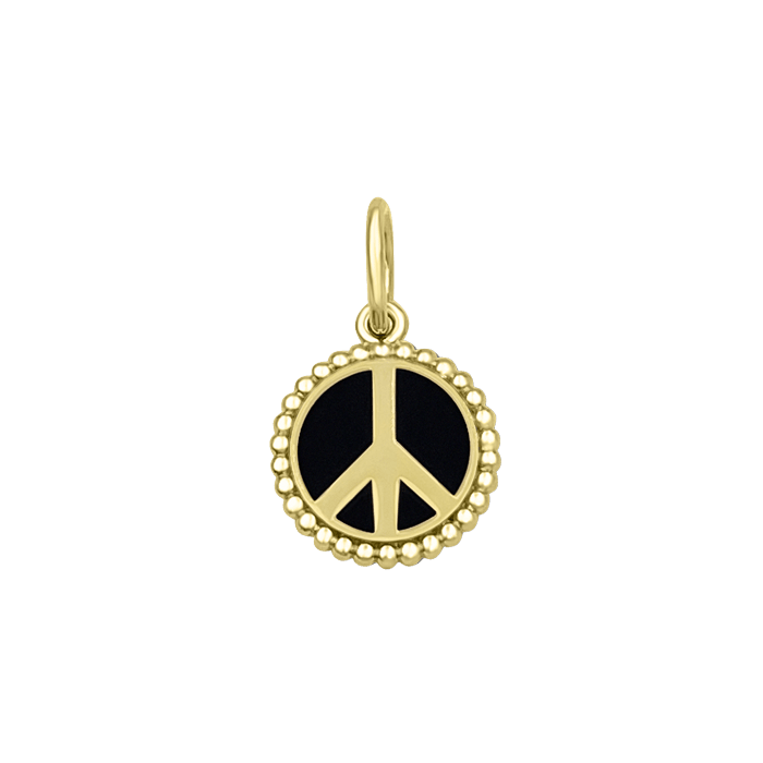 Lola Lola Peace Sign Gold