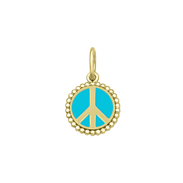 Lola Lola Peace Sign Gold