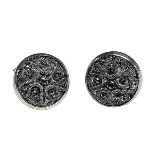 Silver & Marcasite Cufflinks