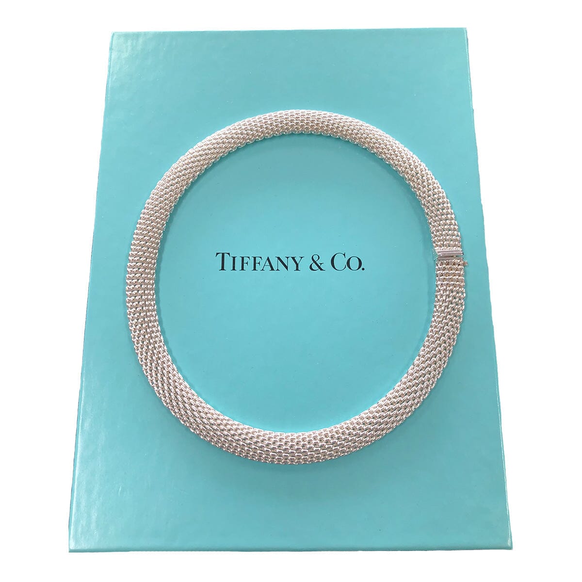 Tiffany Somerset Weave Mesh Necklace Great Lakes Boutique