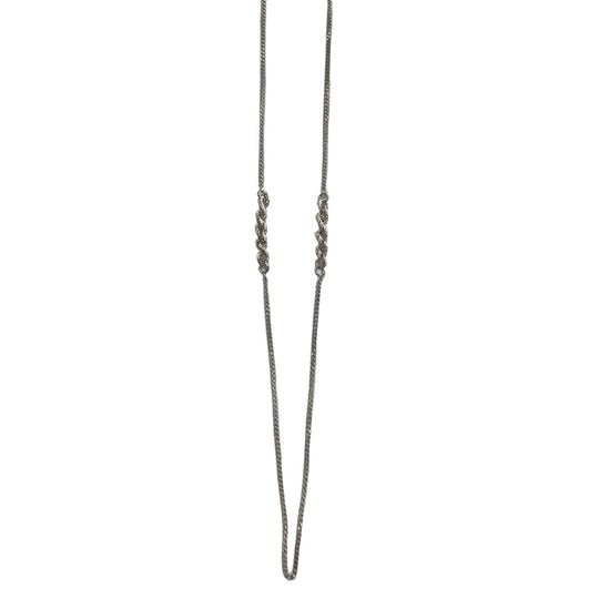 Silver Rope Necklace