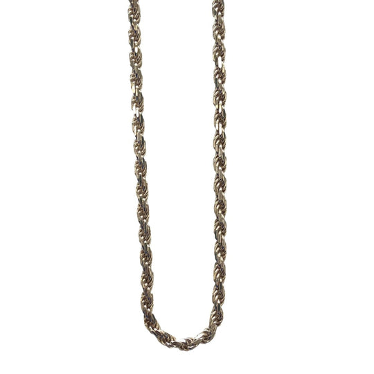 Silver Rope Necklace