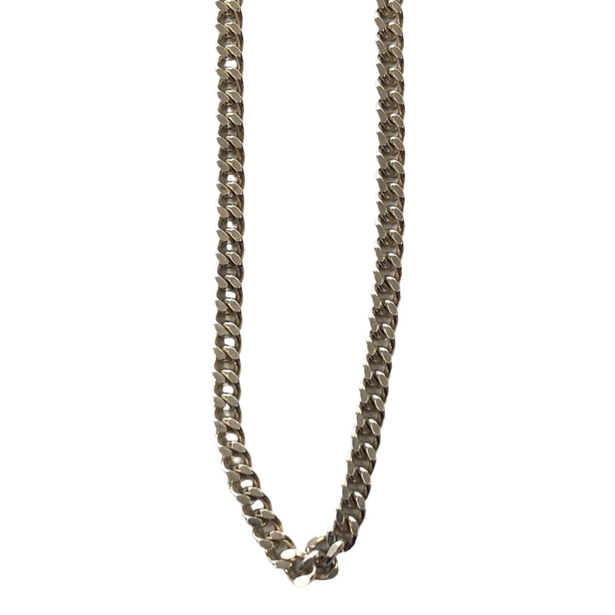 Great Lakes Coin Silver Cuban Necklace