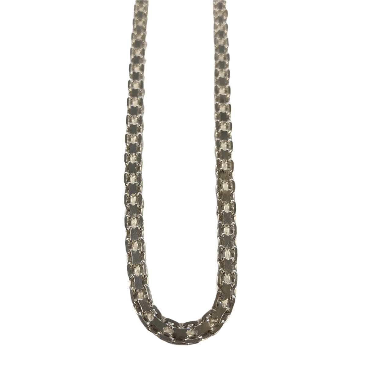 Great Lakes Coin Silver Link Necklace
