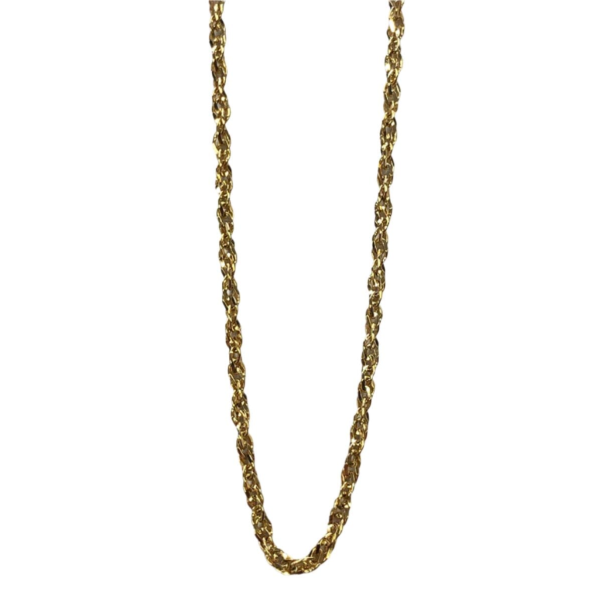 Great Lakes Coin Gold Plated Rope Necklace
