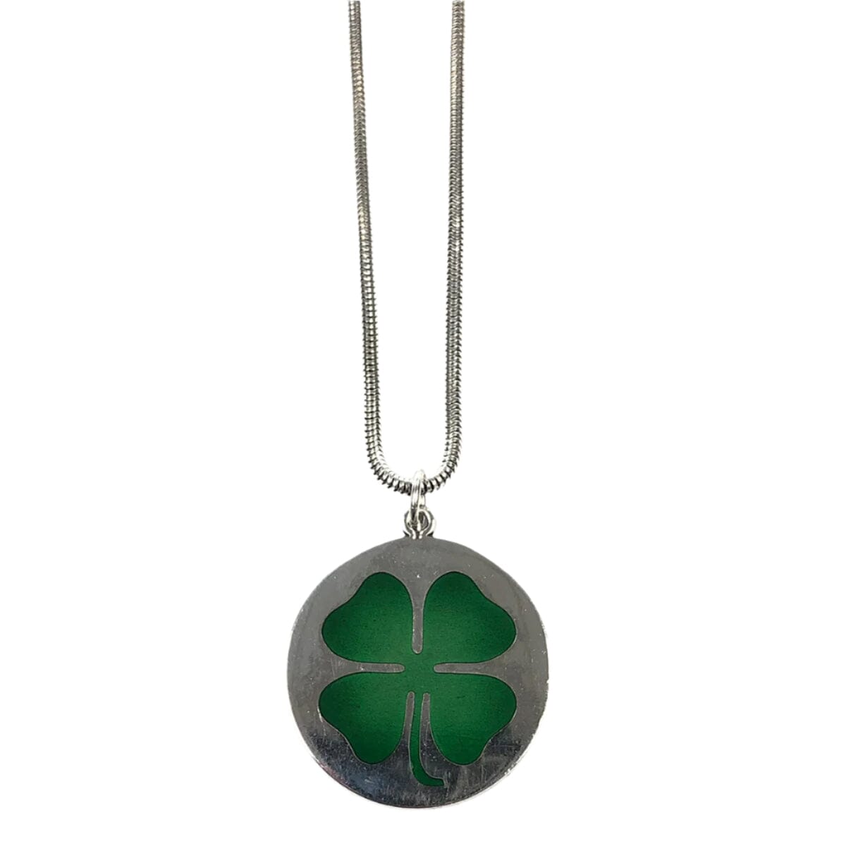 Great Lakes Coin Four Leaf Clover Necklace