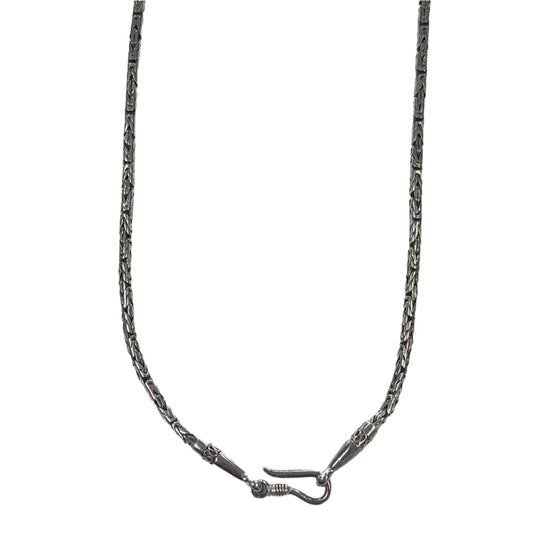 Silver Byzantine Necklace