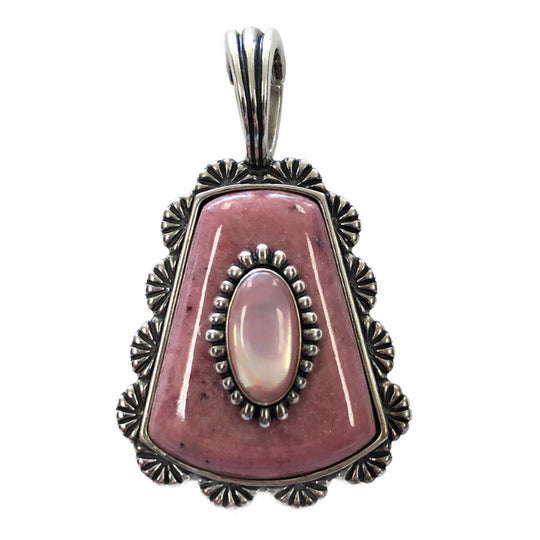 Carolyn Pollack Relios Silver & Rhodochrosite Pendant