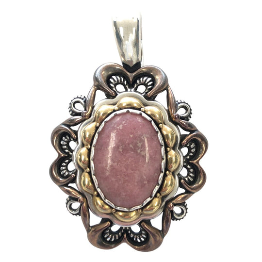 Carolyn Pollack Silver Brass & Copper Pendant