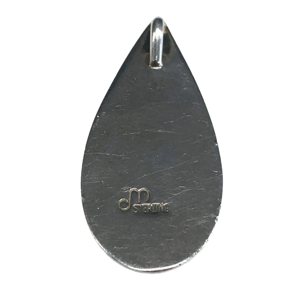 Great Lakes Coin Silver &amp; Agate Pendant