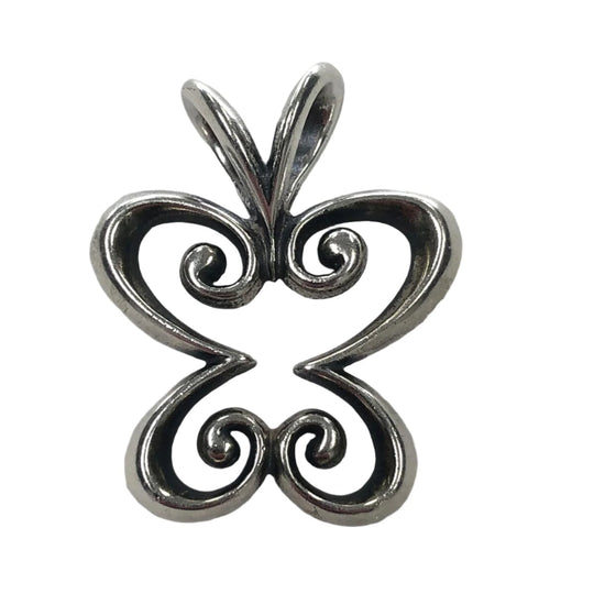 Silver Butterfly Pendant