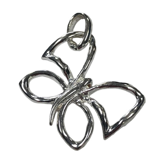 Silver Butterfly Pendant