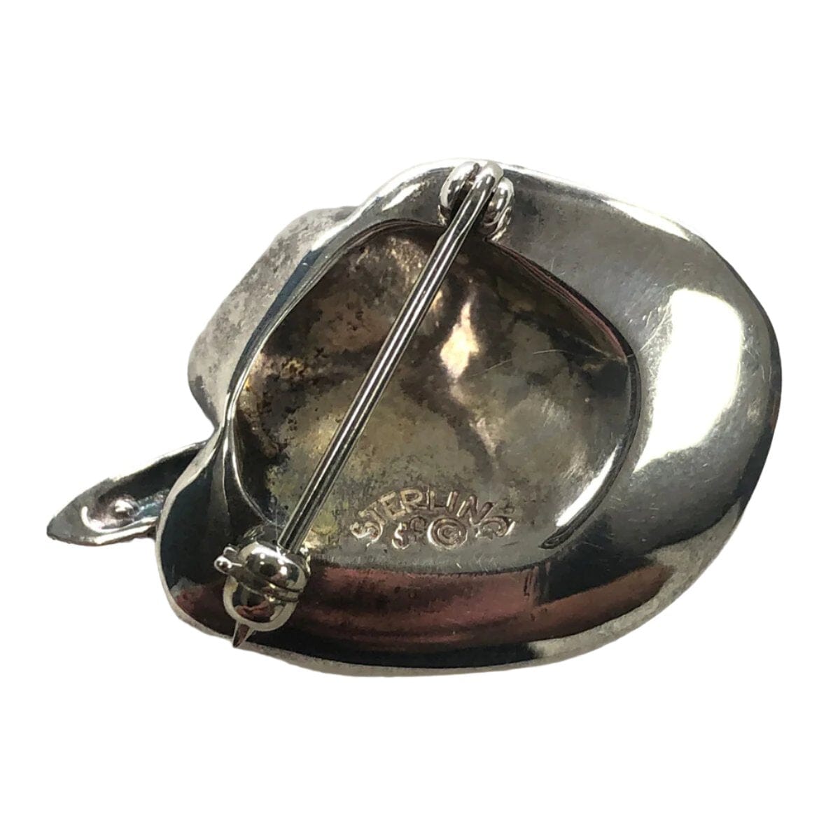 Great Lakes Coin Silver &amp; Turquoise Hat Pin