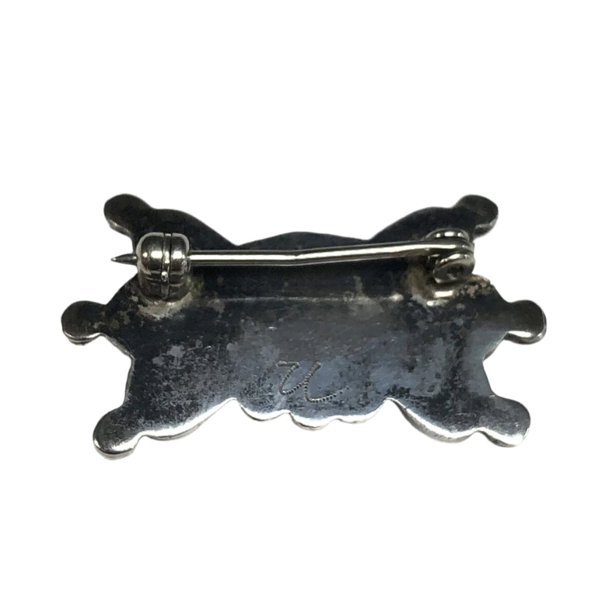 Great Lakes Coin Zuni Silver &amp; Gemstone Pin