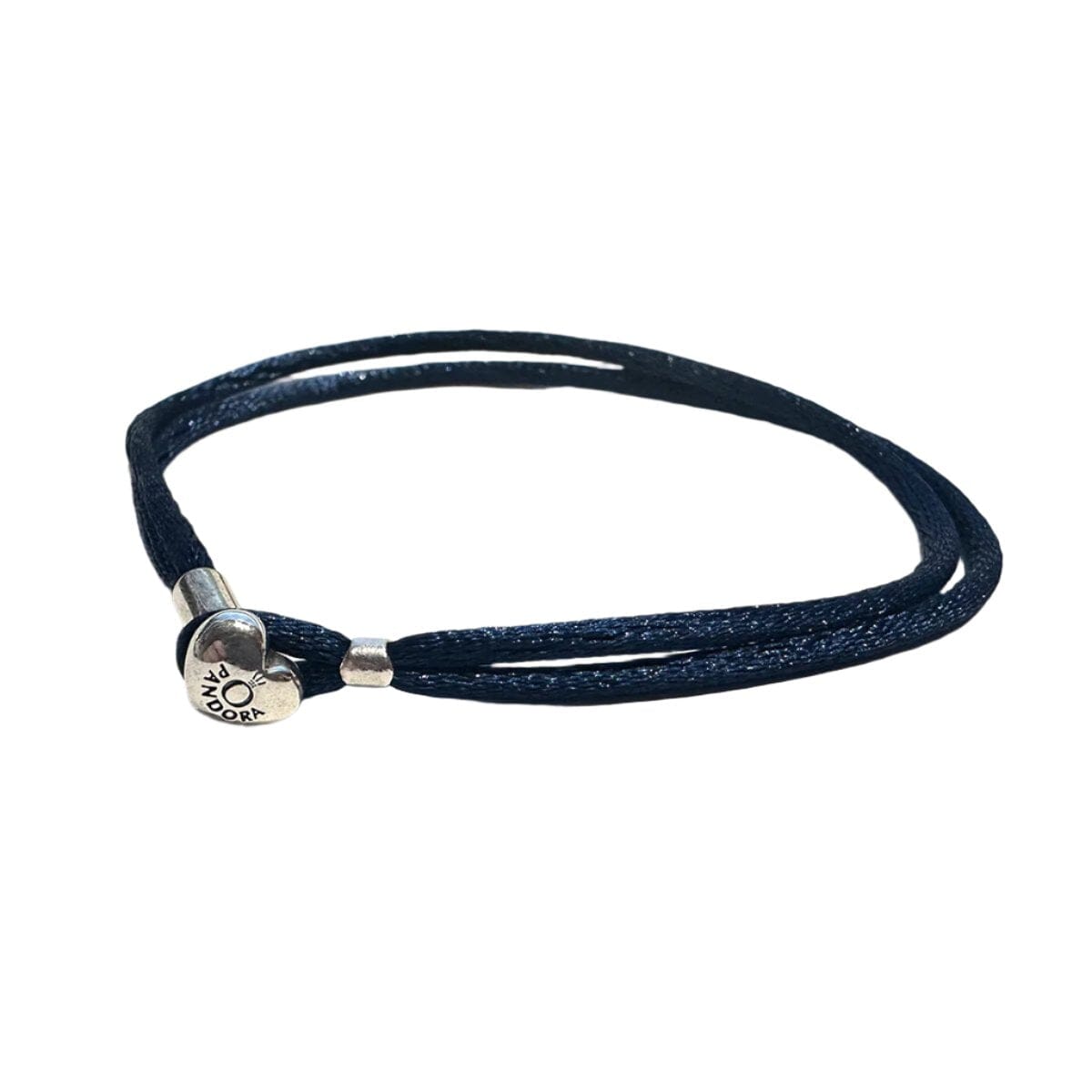 Pandora Preloved Pandora Double Fabric Cord Dark Blue